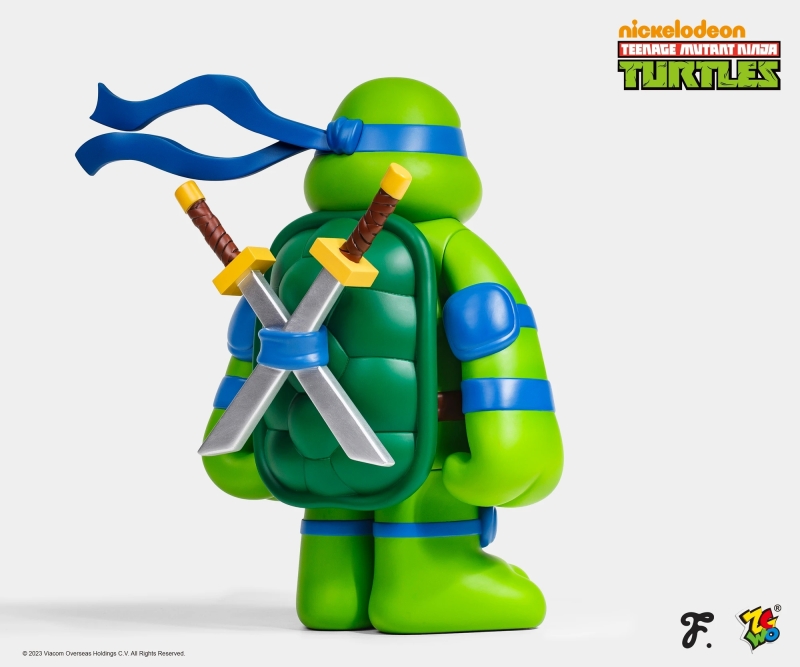 愚者樂園 × 忍者龜「神龜四兄弟」30 公分軟膠玩具！（TMNT × Fools Paradise）