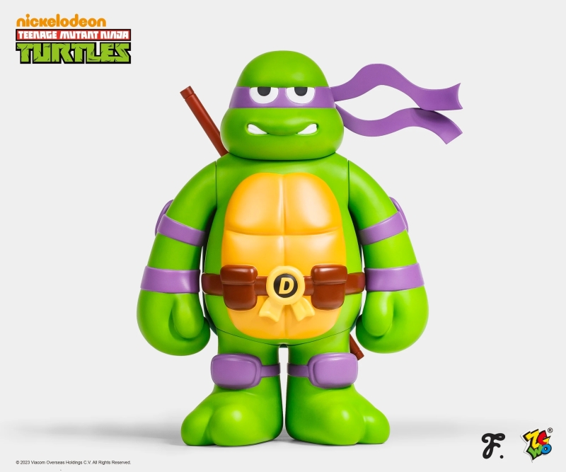 愚者樂園 × 忍者龜「神龜四兄弟」30 公分軟膠玩具！（TMNT × Fools Paradise）