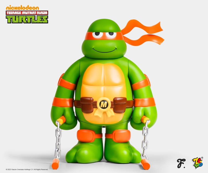 愚者樂園 × 忍者龜「神龜四兄弟」30 公分軟膠玩具！（TMNT × Fools Paradise）