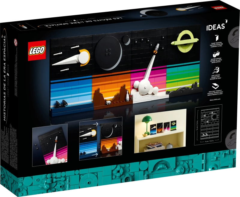 LEGO 21340 Ideas 系列「太空時代的故事」（Tales of the Space Age）再見，地球。你好，無限可能性！