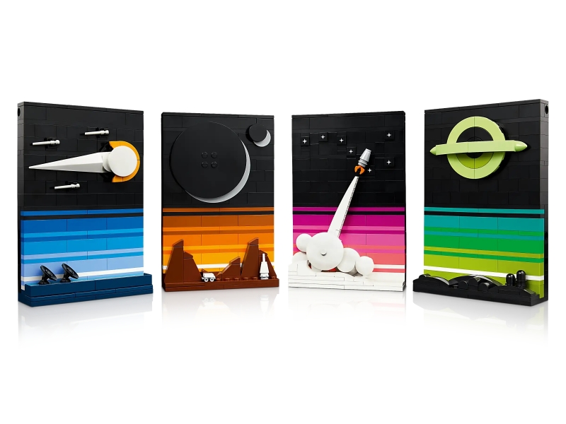 LEGO 21340 Ideas 系列「太空時代的故事」（Tales of the Space Age）再見，地球。你好，無限可能性！