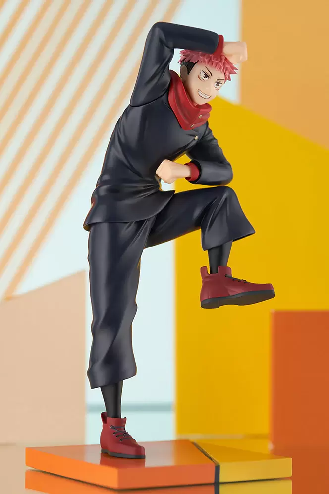 TENITOL《咒術迴戰》虎仗悠仁 PVC模型 片尾動畫的搞笑Ending pose再現!