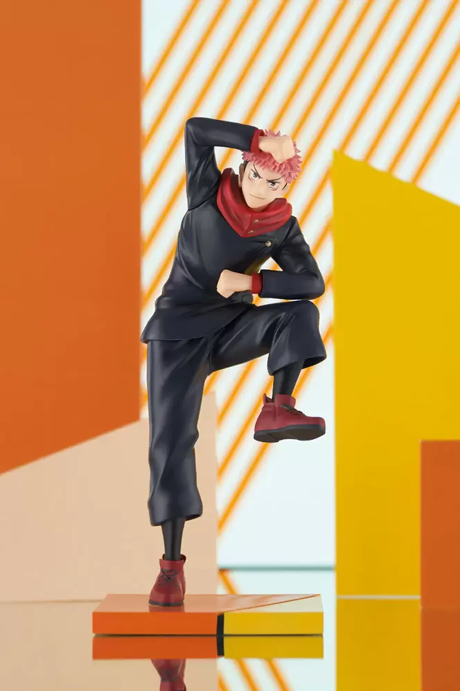 TENITOL《咒術迴戰》虎仗悠仁 PVC模型 片尾動畫的搞笑Ending pose再現!