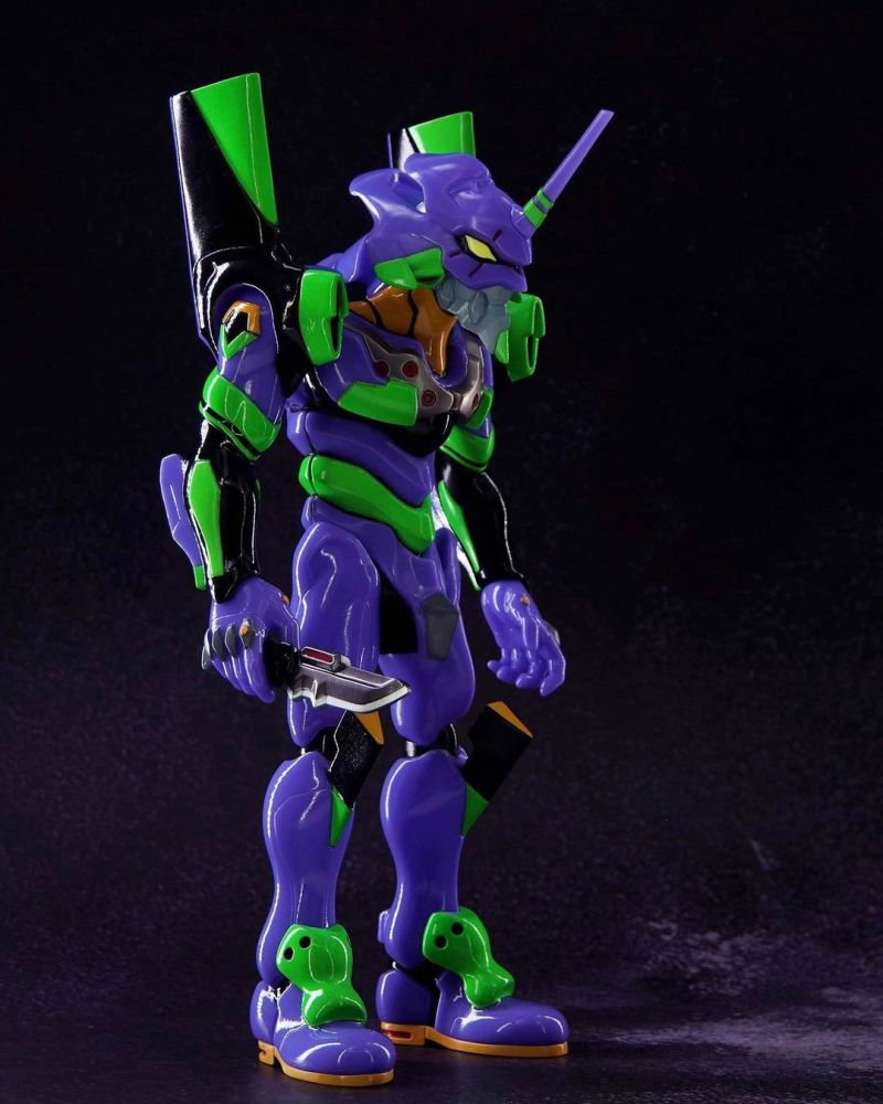 MechNoiz Toys「EVANGELION 初號機」11 吋軟膠玩具 上色原型公開！