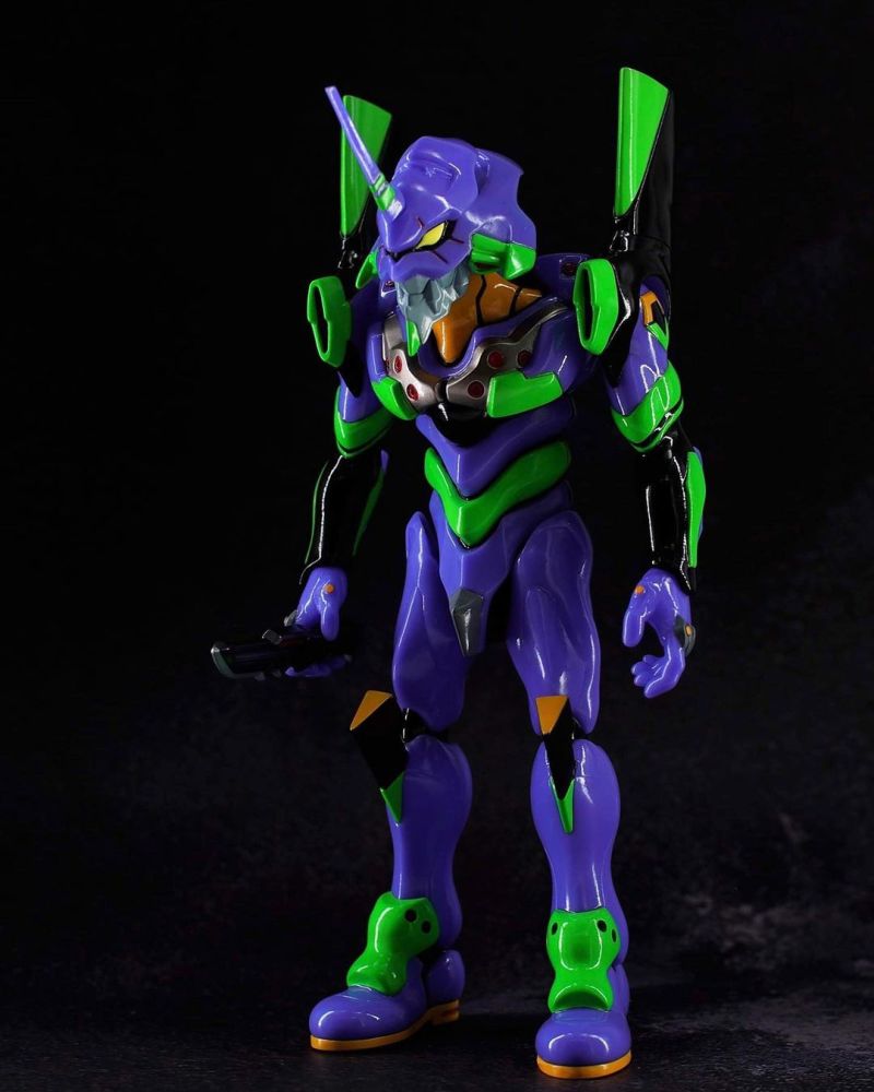 MechNoiz Toys「EVANGELION 初號機」11 吋軟膠玩具 上色原型公開！