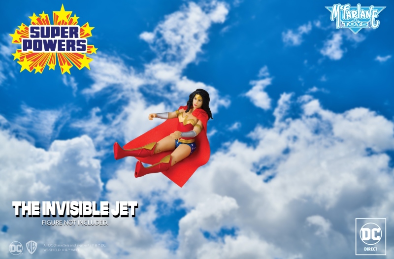 麥法蘭 DC Super Powers 系列 神力女超人的「隱形戰機」（Invisible Jet）載具 公開！
