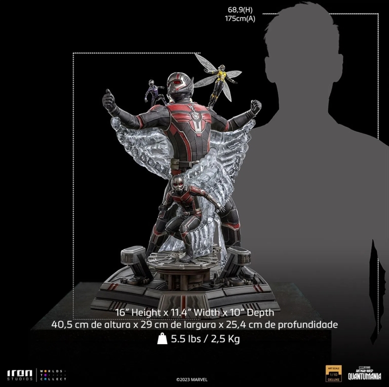 Iron Studios Art Scale 系列「蟻人與黃蜂女：量子狂熱」1/10 比例場景雕像 縮放殘影大大提升臨場感！