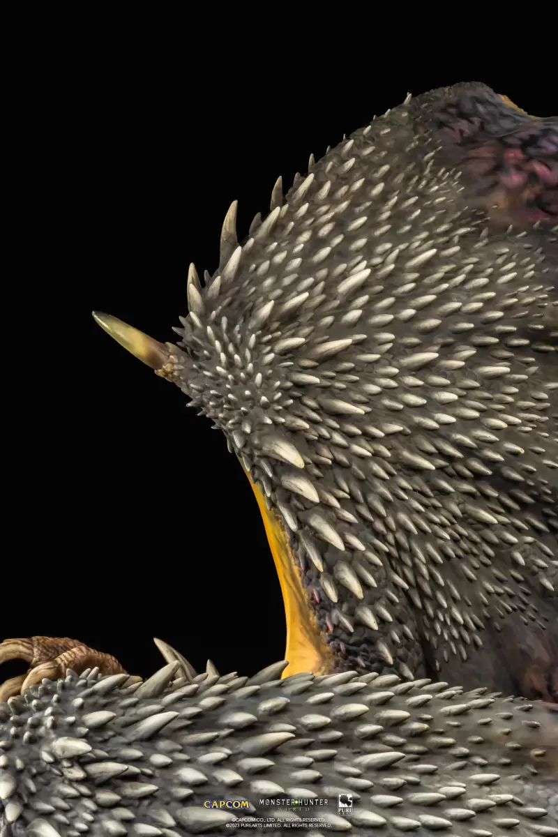 PURE ARTS《魔物獵人 世界》滅盡龍1/26 比例雕像 76公分的壓倒性霸氣尺寸！