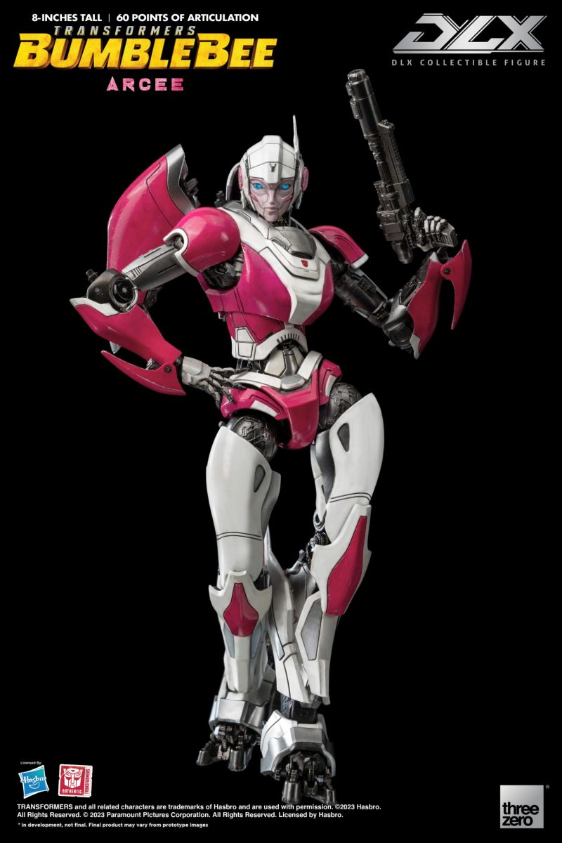 threezero DLX《變形金剛：大黃蜂》雅希（Arcee）可動人偶 剛猛氣魄與柔和魅力兼具！