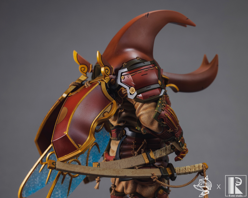 R-one studio × 許皓程「姬兜蟲 Hime Kabuto Mushi」GK 套件 超霸氣兜蟲戰士重磅登場！