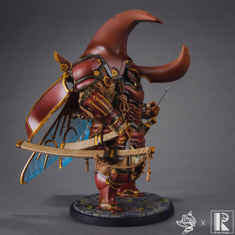 R-one studio × 許皓程「姬兜蟲 Hime Kabuto Mushi」GK 套件 超霸氣兜蟲戰士重磅登場！