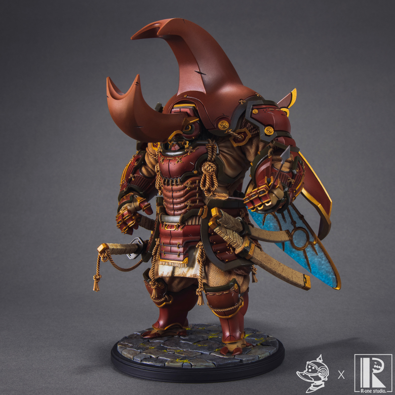 R-one studio × 許皓程「姬兜蟲 Hime Kabuto Mushi」GK 套件 超霸氣兜蟲戰士重磅登場！