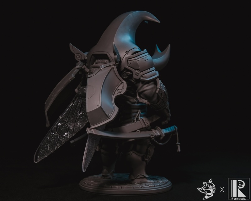 R-one studio × 許皓程「姬兜蟲 Hime Kabuto Mushi」GK 套件 超霸氣兜蟲戰士重磅登場！