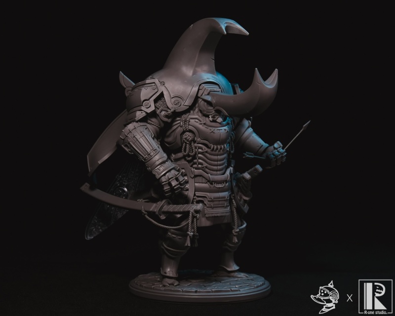 R-one studio × 許皓程「姬兜蟲 Hime Kabuto Mushi」GK 套件 超霸氣兜蟲戰士重磅登場！