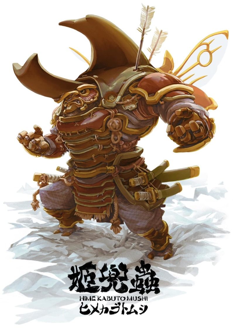 R-one studio × 許皓程「姬兜蟲 Hime Kabuto Mushi」GK 套件 超霸氣兜蟲戰士重磅登場！