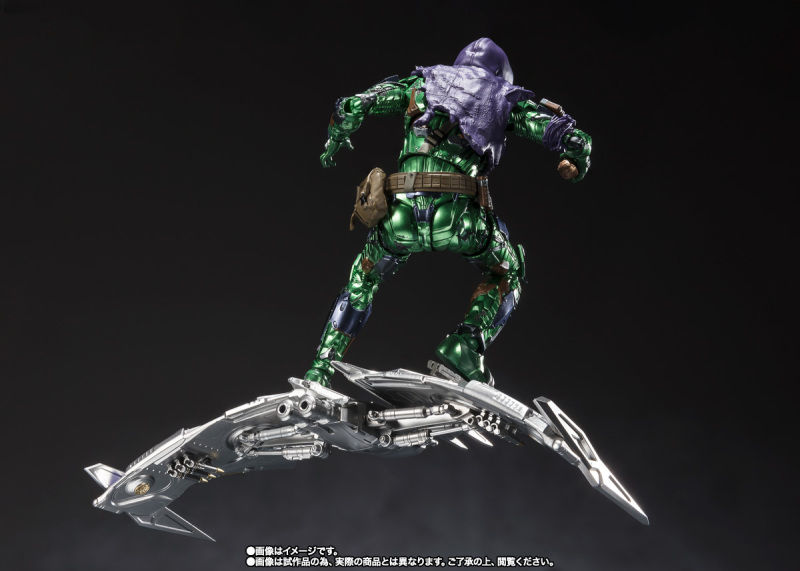 S.H.Figuarts《蜘蛛人：無家日》綠惡魔 最大死敵回歸！附屬可動滑翔機 重現最終激戰
