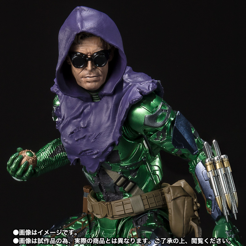 S.H.Figuarts《蜘蛛人：無家日》綠惡魔 最大死敵回歸！附屬可動滑翔機 重現最終激戰