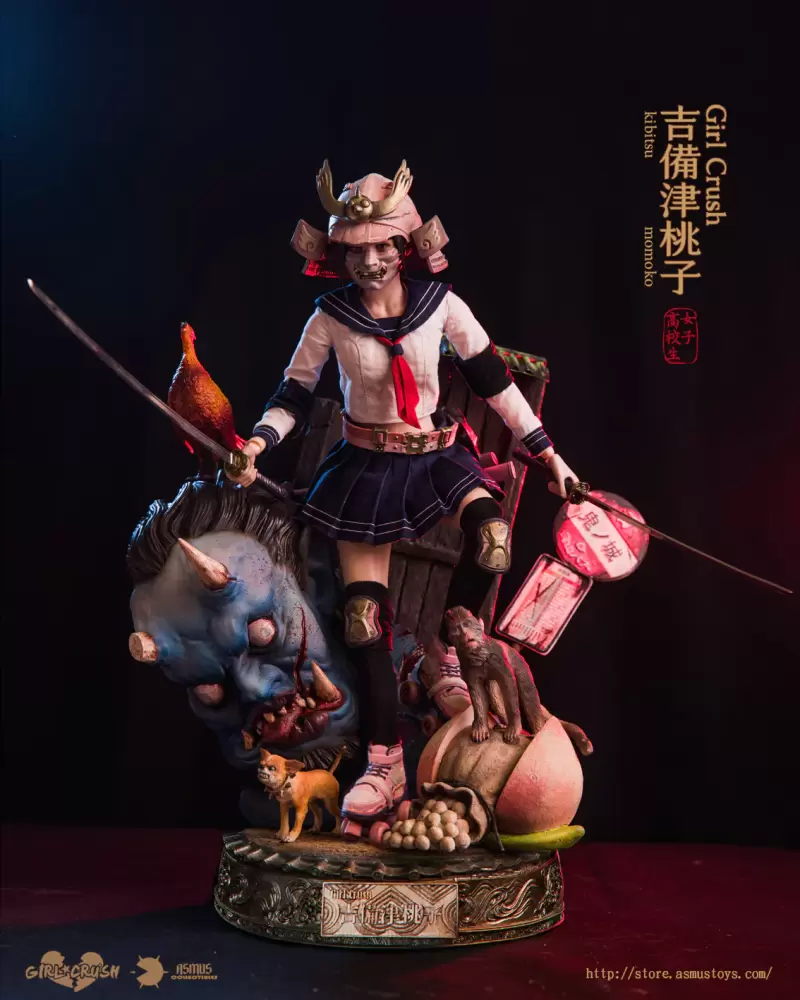 Asmus Toys 1/6 爆裂ガール 第2弾 吉備津桃子 桃太郎 特製台座付 Amazon | Asmus Toys 1/6 爆裂ガール 第2弾 吉備津桃子 桃太郎