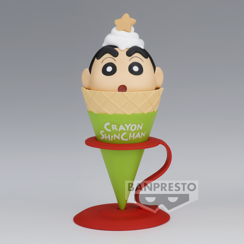 BANPRESTO景品《蠟筆小新》Ice cream Collection~小新&小白~化身可口甜筒冰淇淋!