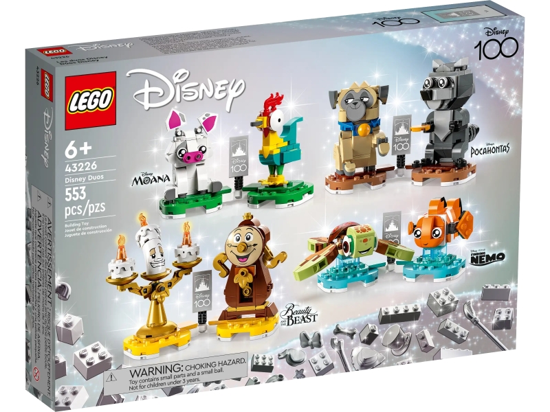 LEGO 43226「迪士尼經典搭檔」盧米亞＆葛士華的組合超級棒！（Disney Duos）