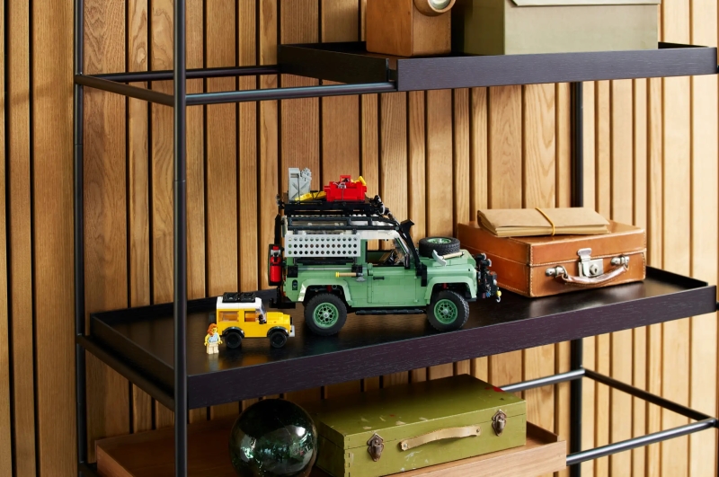LEGO 40650 創意系列「Land Rover Classic Defender」樂高人偶規格的精巧外型!