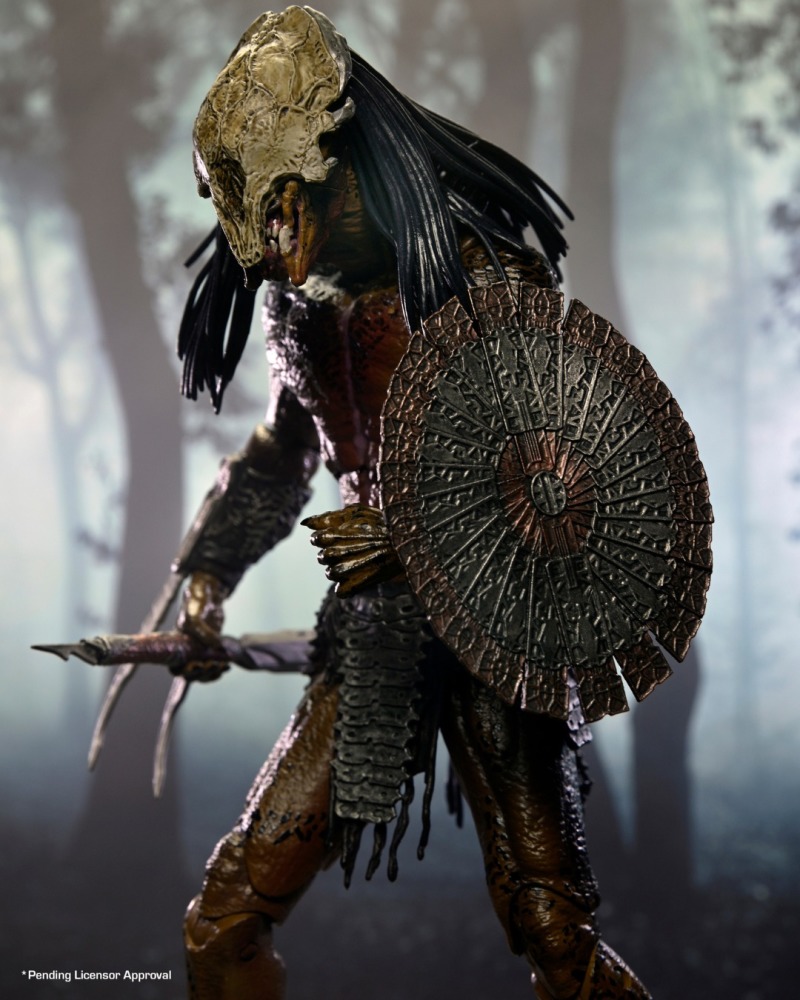 NECA《終極戰士：獸獵者》野性終極戰士（Feral Predator）7 吋可動人偶 招牌獸骨面罩再現！