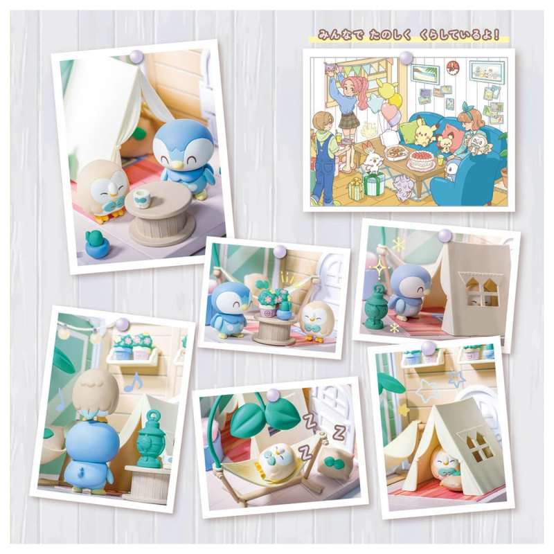 打造溫馨可愛寶可夢小屋『Pokepeace House』場景模型最新四款商品登場!