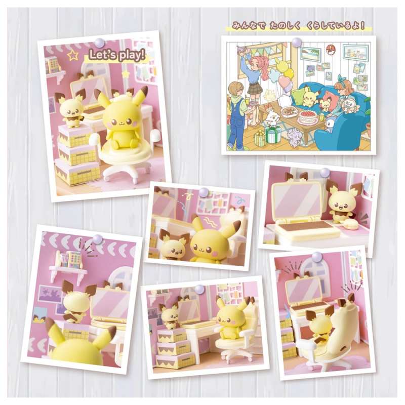 打造溫馨可愛寶可夢小屋『Pokepeace House』場景模型最新四款商品登場!