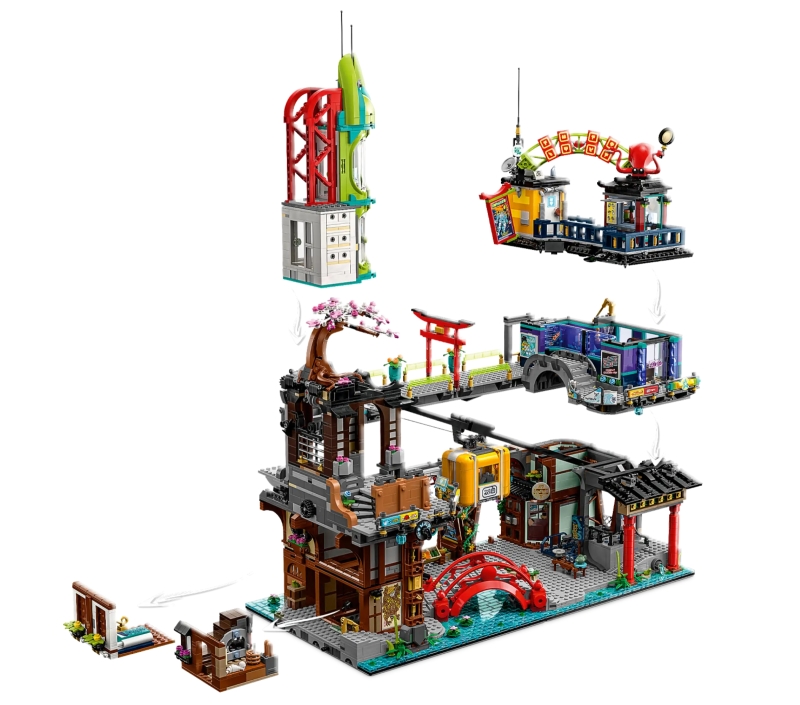 Amazon.com: LEGO 樂高71799 - NINJAGO® City Marketets : 玩具和遊戲