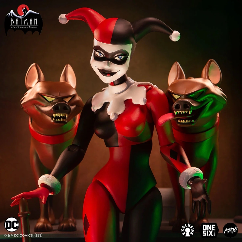 MONDO《蝙蝠俠：動畫系列》哈莉·奎茵（Harley Quinn）1/6 比例可動人偶 一般版/豪華限時版