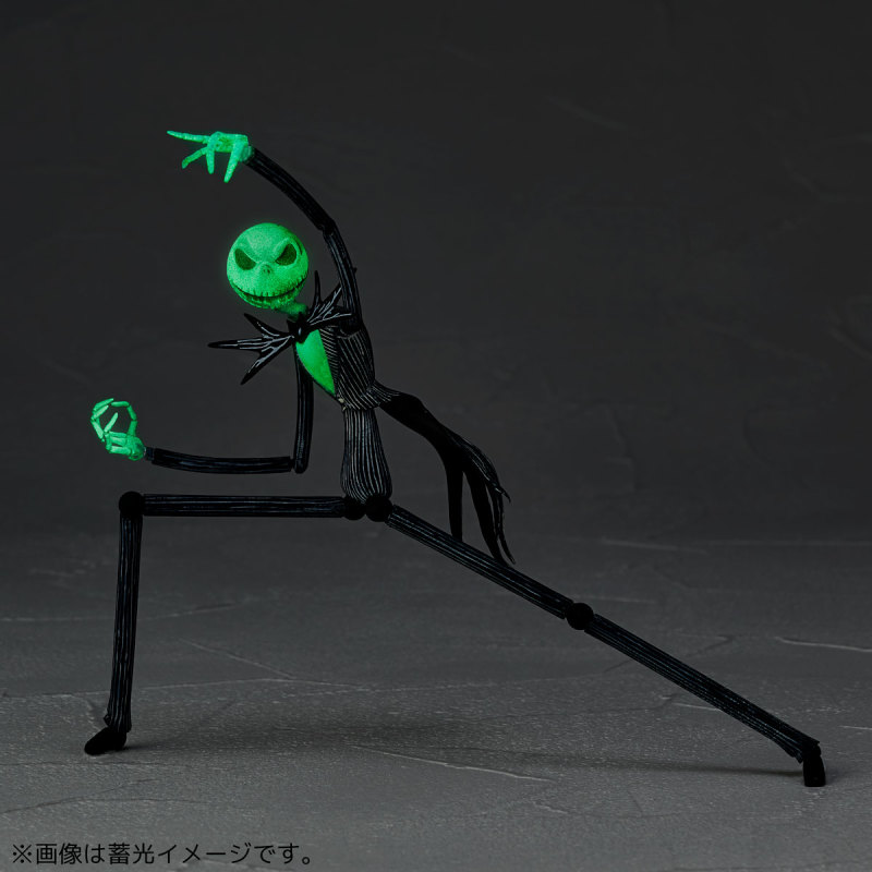 海洋堂 LEGACY-OF-REVOLTECH《聖誕夜驚魂》傑克·史克林頓(ジャック・スケリントン)蓄光塗裝版本的南瓜王再來!