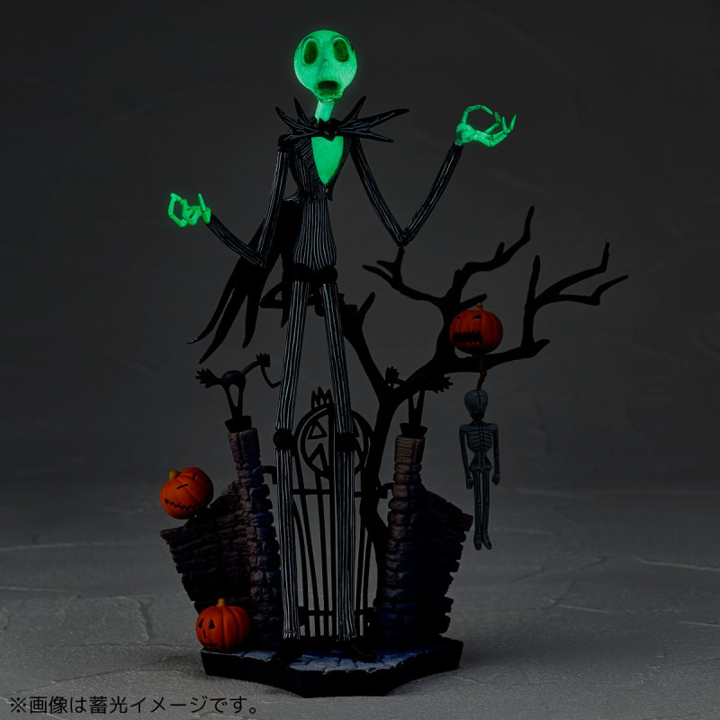 海洋堂 LEGACY-OF-REVOLTECH《聖誕夜驚魂》傑克·史克林頓(ジャック・スケリントン)蓄光塗裝版本的南瓜王再來!