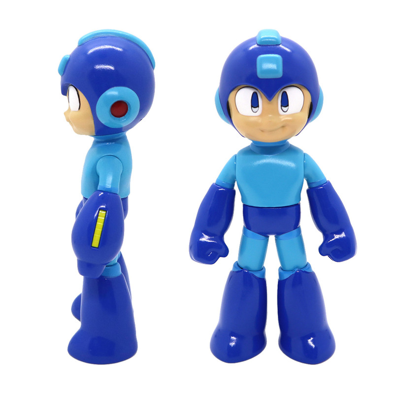 藍色武器大盜！Electric Toys SOFVIPS 洛克人 軟膠立體人形