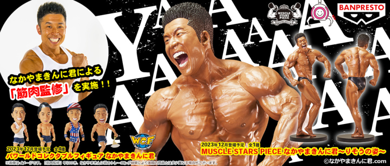 BANPRESTO「MUSCLE STARS PIECE 中山筋肉君～理想之姿～」世界