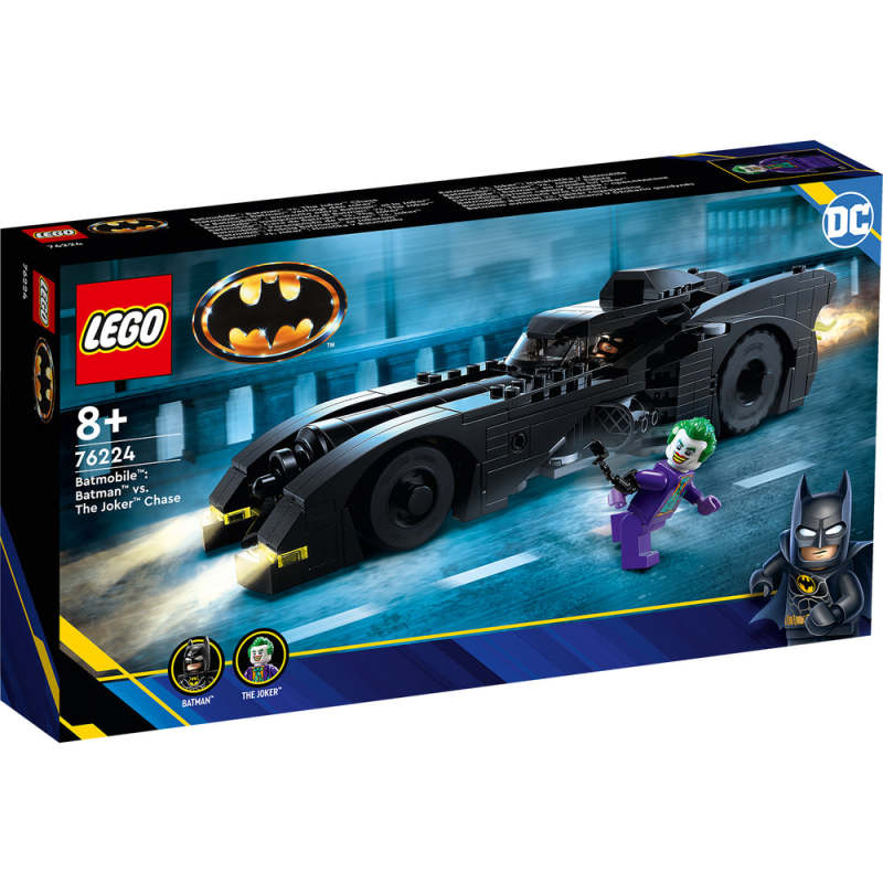 LEGO 76224「蝙蝠車：蝙蝠俠 vs 小丑追逐戰」有車又有人的絕讚組合！（Batmobile: Batman vs The Joker Chase）