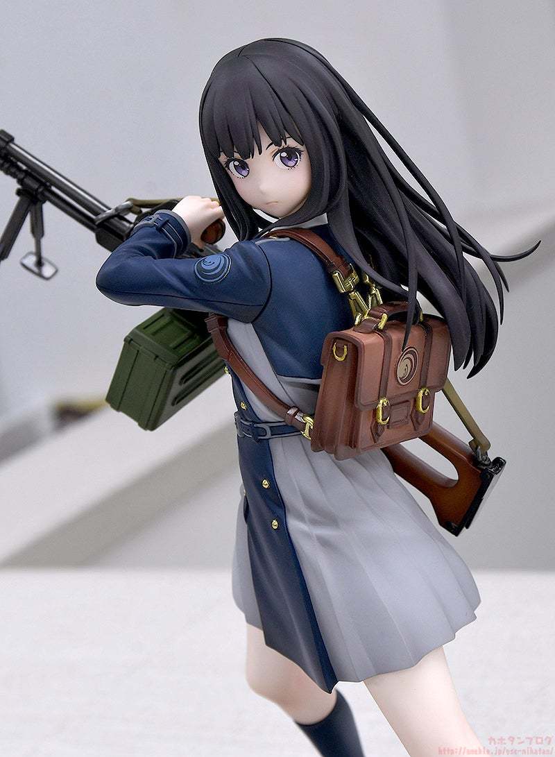 GSC《Lycoris Recoil 莉可麗絲》井之上瀧奈 1/7比例模型 買大型機槍送美少女~