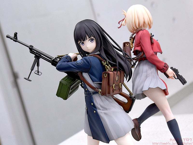 GSC《Lycoris Recoil 莉可麗絲》井之上瀧奈 1/7比例模型 買大型機槍送美少女~