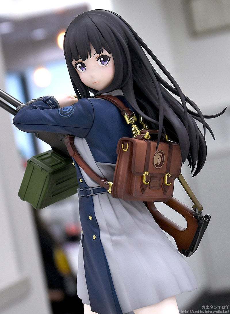 GSC《Lycoris Recoil 莉可麗絲》井之上瀧奈 1/7比例模型 買大型機槍送美少女~