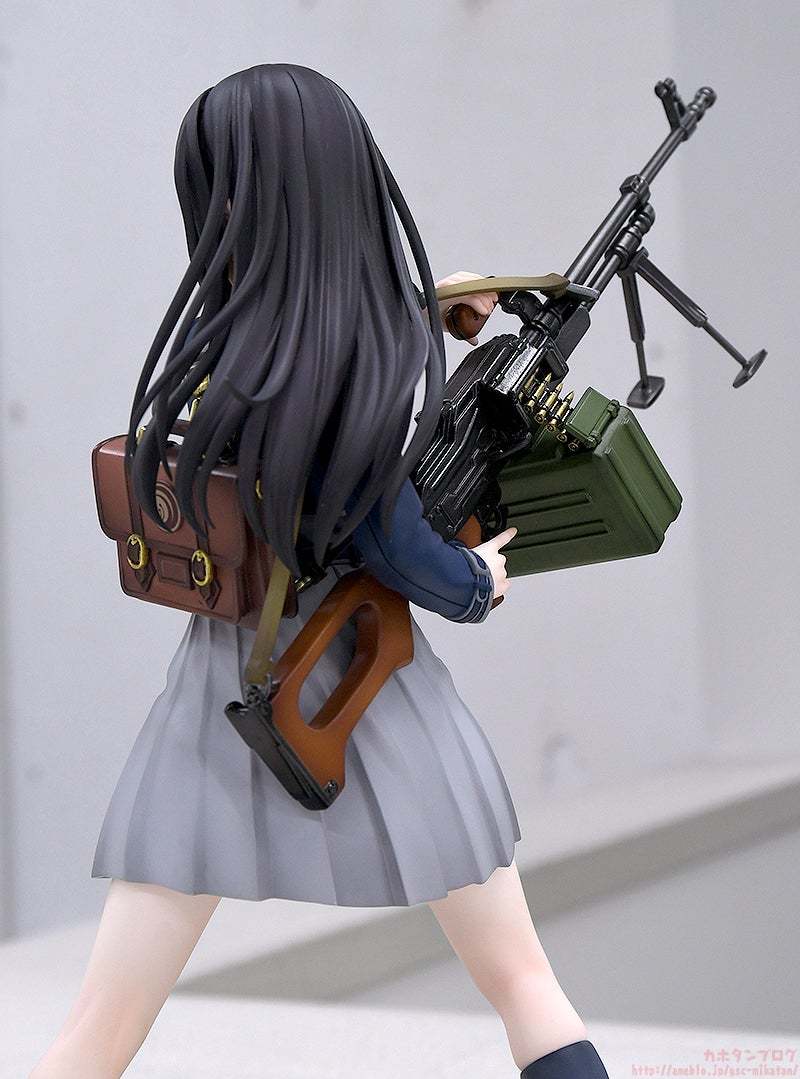 GSC《Lycoris Recoil 莉可麗絲》井之上瀧奈 1/7比例模型 買大型機槍送美少女~