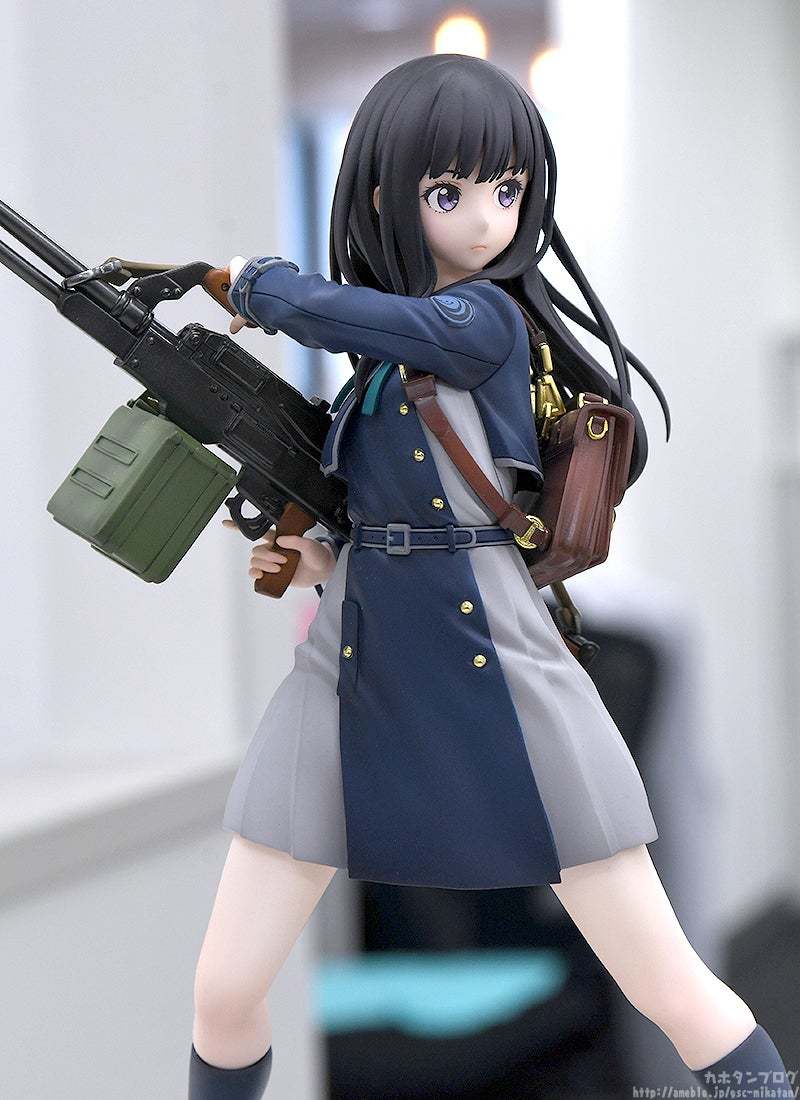 GSC《Lycoris Recoil 莉可麗絲》井之上瀧奈 1/7比例模型 買大型機槍送美少女~