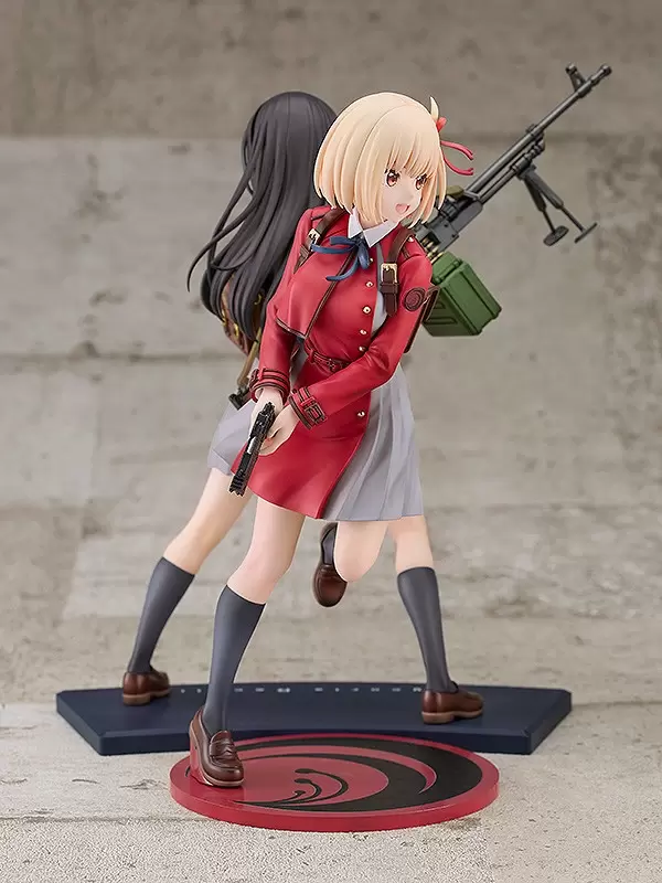 GSC《Lycoris Recoil 莉可麗絲》井之上瀧奈 1/7比例模型 買大型機槍送美少女~