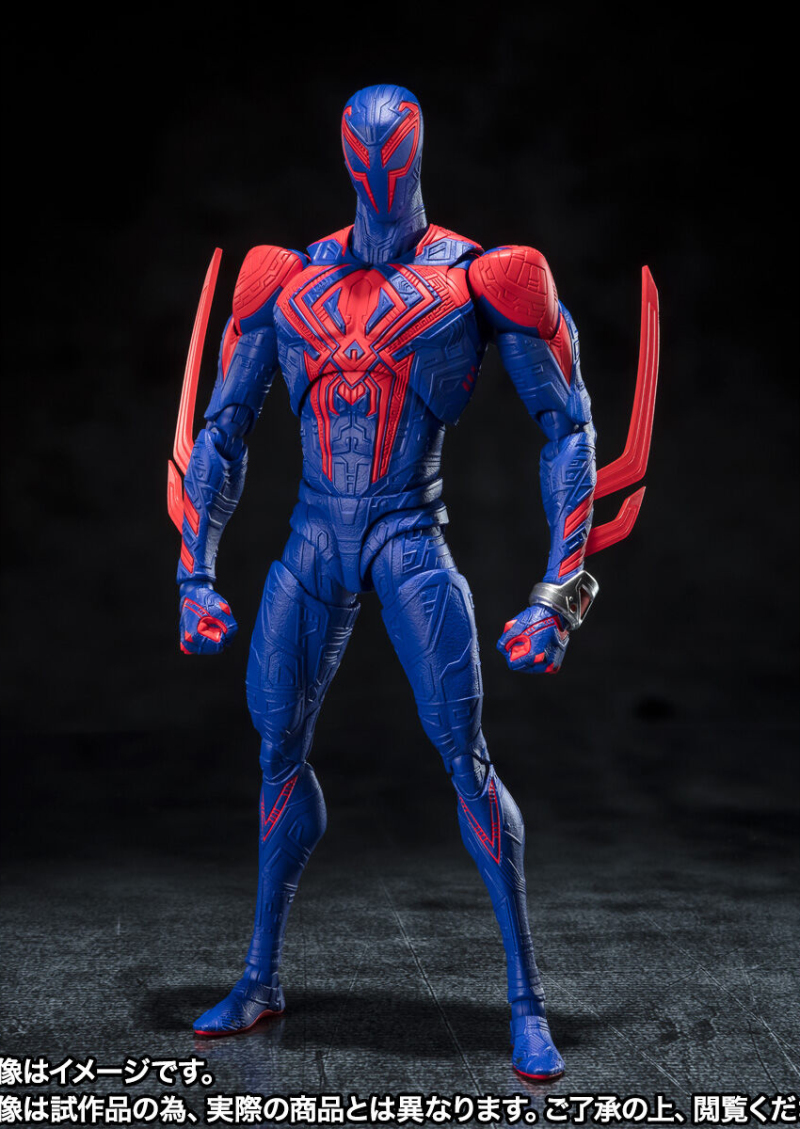 S.H.Figuarts「蜘蛛人2099 (蜘蛛人：穿越新宇宙) 」可動人偶 刻畫細膩的未來感戰衣！