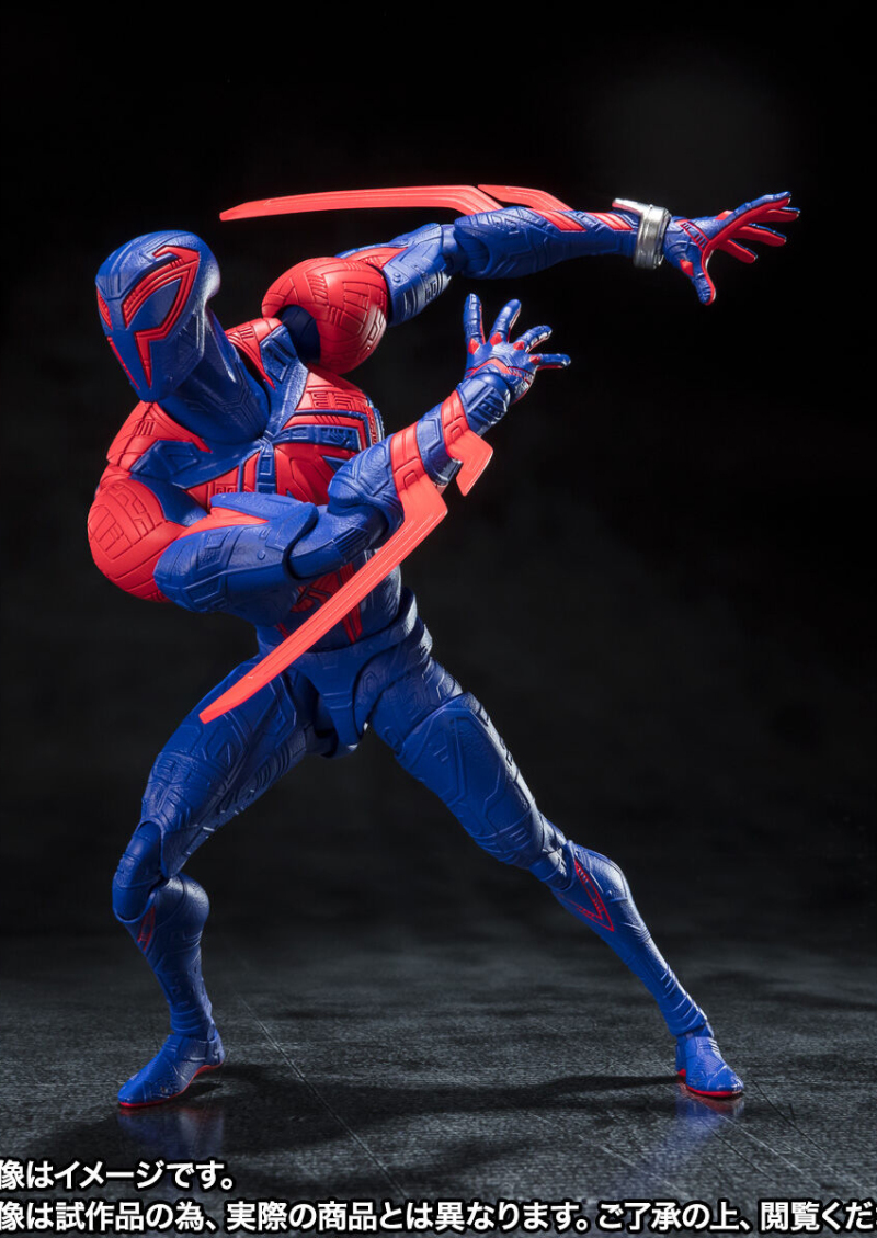 S.H.Figuarts「蜘蛛人2099 (蜘蛛人：穿越新宇宙) 」可動人偶 刻畫細膩的未來感戰衣！