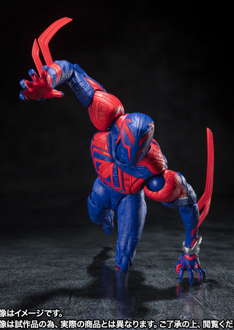S.H.Figuarts「蜘蛛人2099 (蜘蛛人：穿越新宇宙) 」可動人偶 刻畫細膩的未來感戰衣！