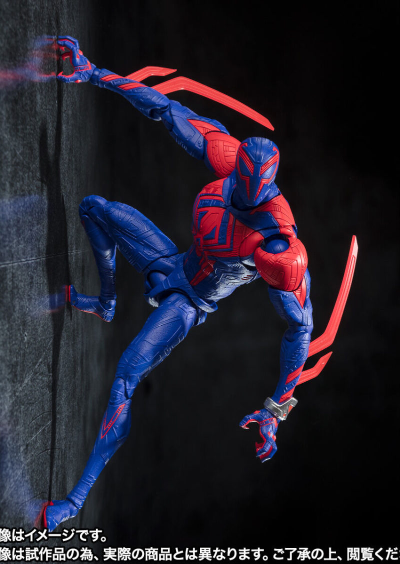 S.H.Figuarts「蜘蛛人2099 (蜘蛛人：穿越新宇宙) 」可動人偶 刻畫細膩的未來感戰衣！