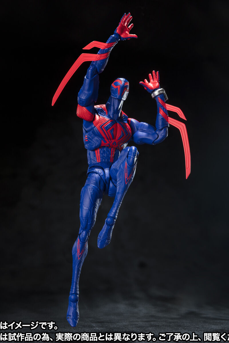 S.H.Figuarts「蜘蛛人2099 (蜘蛛人：穿越新宇宙) 」可動人偶 刻畫細膩的未來感戰衣！