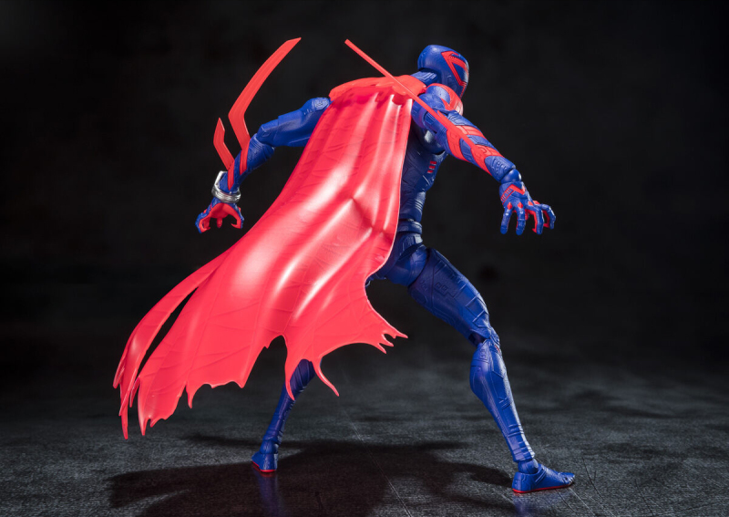 S.H.Figuarts「蜘蛛人2099 (蜘蛛人：穿越新宇宙) 」可動人偶 刻畫細膩的未來感戰衣！