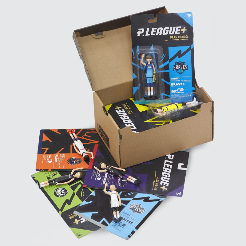 「臺灣職籃史上第一套蒐藏公仔」XAP x PLG聯名推出X-FELLOWS吊卡玩具！