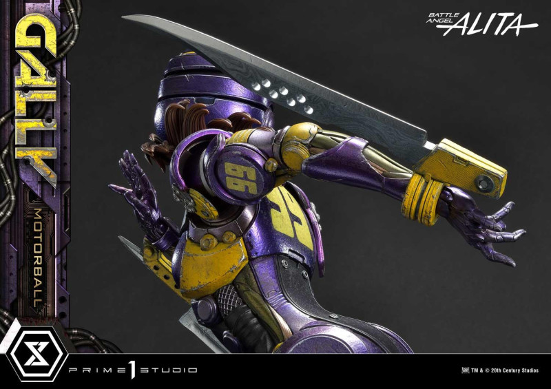 Prime 1 Studio《銃夢》凱麗 死亡球競賽（ガリィ モーターボール）1/4 比例全身雕像 特典版