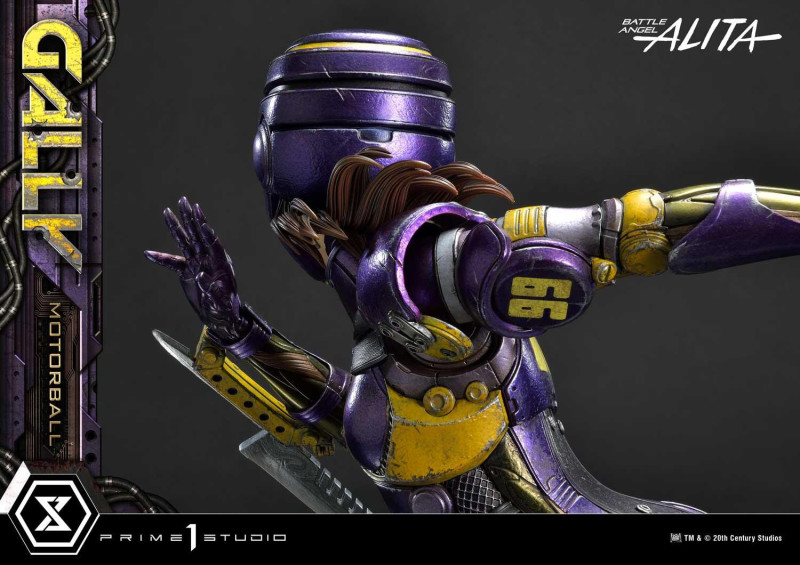 Prime 1 Studio《銃夢》凱麗 死亡球競賽（ガリィ モーターボール）1/4 比例全身雕像 特典版